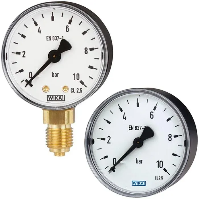 Bourdon Tube Pressure Gauge – Industrial Grade